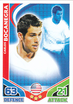 Carlos Bocanegra USA 2010 World Cup Match Attax #244